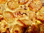 Cheesy Roast Potato, Mountain Pepper and Onion Bake