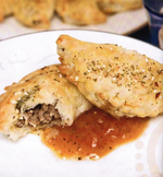 Baby Beef Samosas with Chilli Ginger Wild Lime Sauce