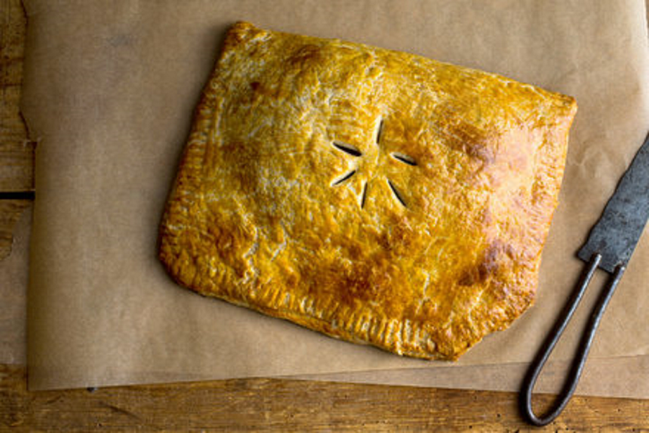 Traditional Cornish Pasties with Outback Tomato Chutney