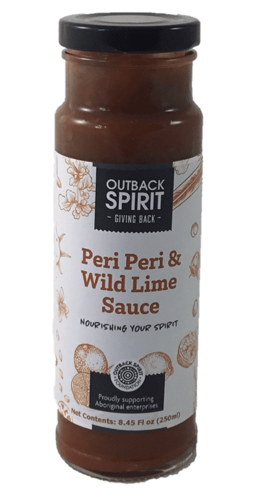 Peri Peri Wild Lime Hot Sauce 250ml (8 Fl Oz) - Carton of 6 - Outback Spirit