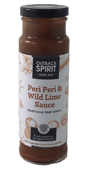 Peri Peri Wild Lime Hot Sauce 250ml (8 Fl Oz) - Carton of 6