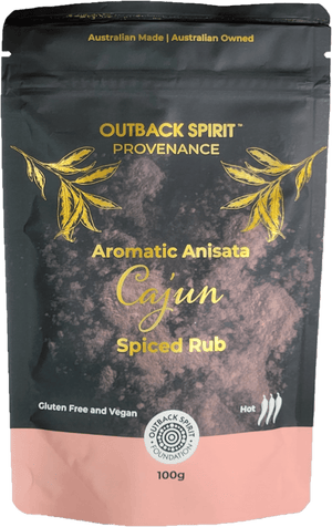 Aromatic Anisata Cajun Spiced Rub 100g - Outback Spirit