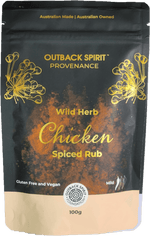 Wild Herb Chicken Spiced Rub 100g - Outback Spirit