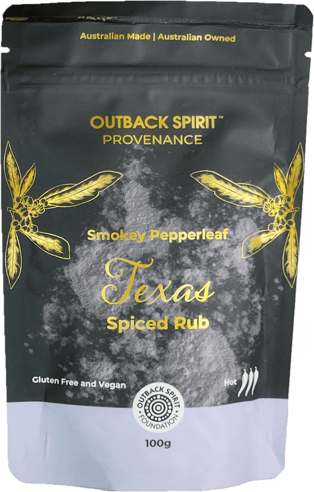 Smokey Pepperleaf Texas Spiced Rub 100g - Outback Spirit