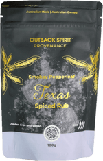 Smokey Pepperleaf Texas Spiced Rub 100g - Outback Spirit