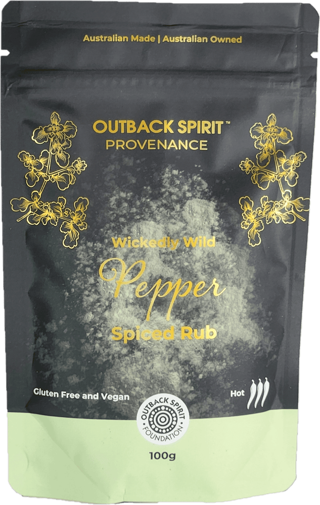 Wickedly Wild Pepper Spiced Rub 100g - Outback Spirit