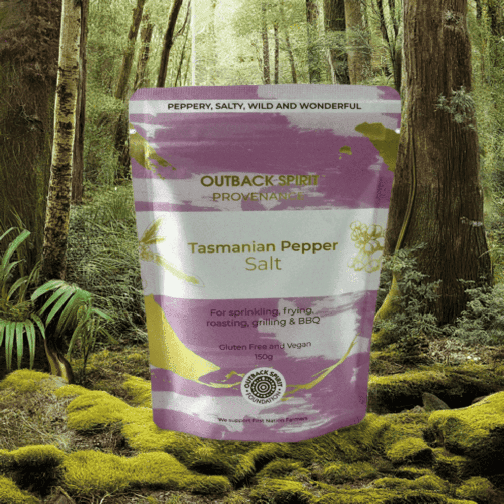 Outback Spirit Salts and Seasonings Tasmanian Pepper Salt 150g