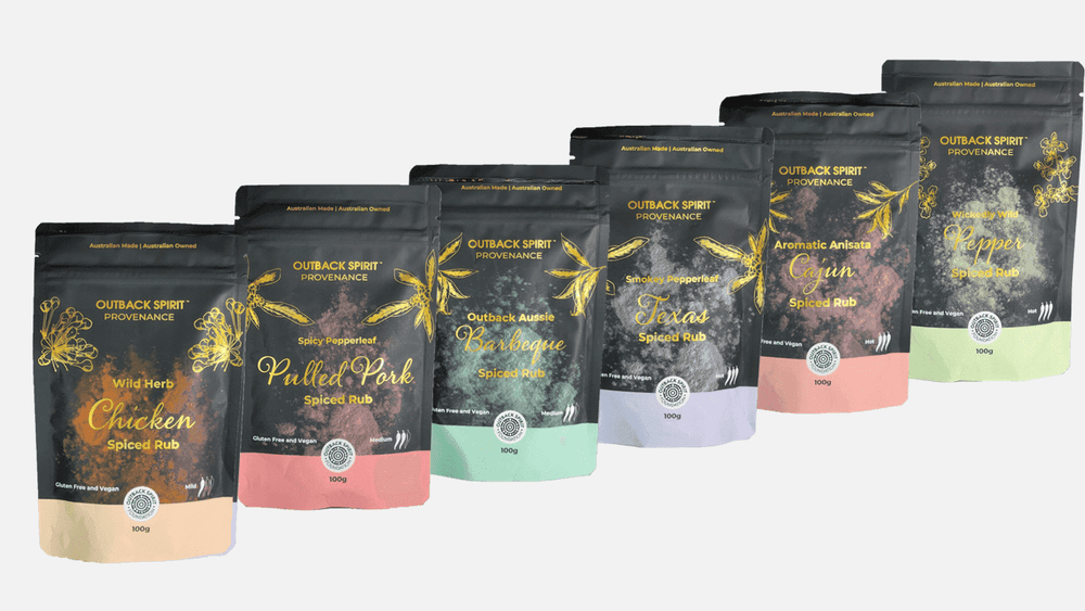 Outback Spirit Spiced Rubs Bundle -  Spiced Rub Collection - not just for the BBQ