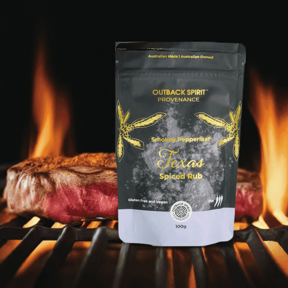 Outback Spirit Spiced Rubs Smokey Pepperleaf Texas Spiced Rub 100g