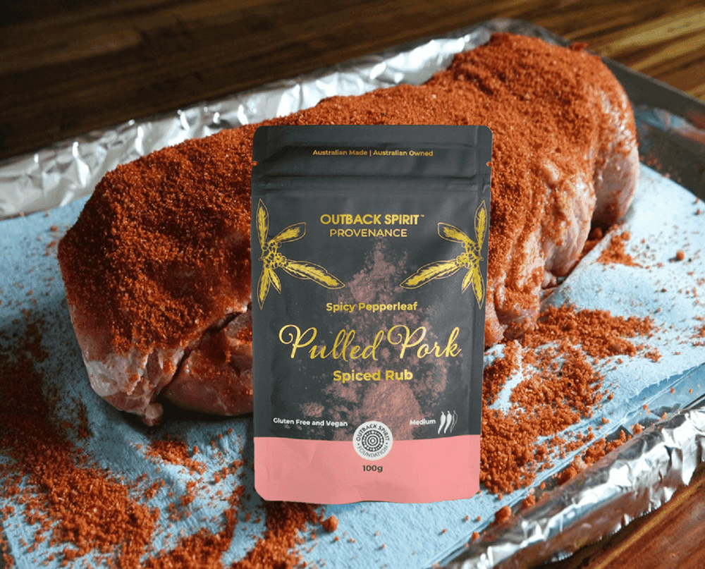 Outback Spirit Spiced Rubs Spicy Pepperleaf Pulled Pork Spiced Rub 100g