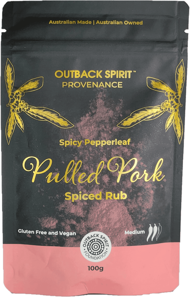 Outback Spirit Spiced Rubs Spicy Pepperleaf Pulled Pork Spiced Rub 100g